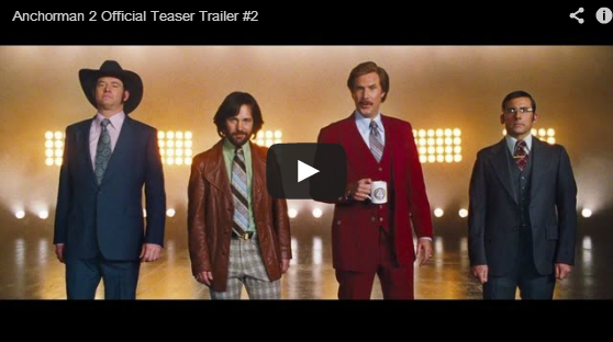 Anchoman 2 Official Teaser Trailer