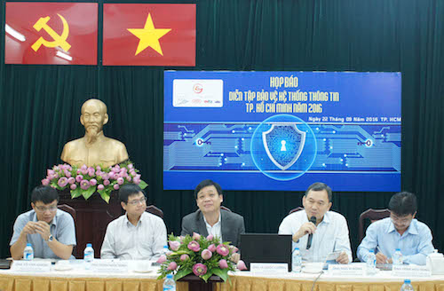 TP HCM diễn tập bảo vệ hệ thống thông tin thành phố