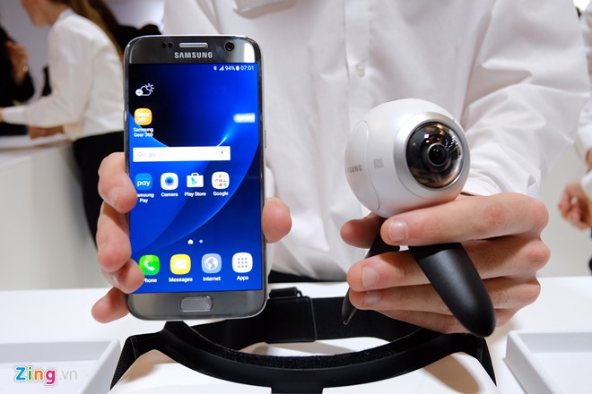Camera Samsung Gear 360 lên kệ tại VN với giá 6,9 triệu đồng
