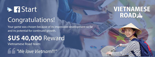 Game về giao thông Việt Nam được Facebook tài trợ gần 1 tỷ đồng