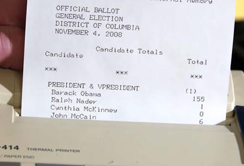 Máy bỏ phiếu điện tử bầu Tổng thống Mỹ cũng có thể bị hack