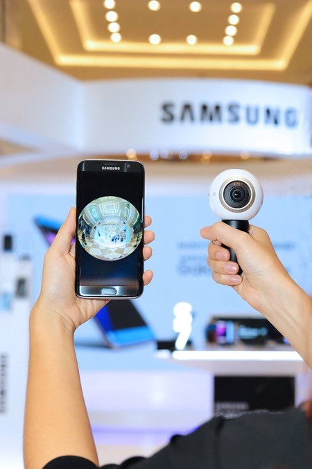 Không gian trải nghiệm Gear 360 của Galaxy Studio Hà Nội