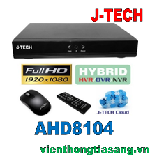 ĐẦU GHI HÌNH IP J-TECH AHD8104