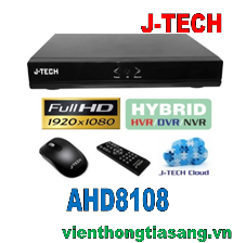 ĐẦU GHI HÌNH AHD J-TECH AHD8108 ĐẦU GHI HÌNH AHD J-TECH AHD8108