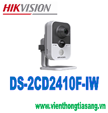 CAMERA IP CUBE WIFI HỒNG NGOẠI 1.0 MEGAPIXEL HIKVISION DS-2CD2410F-IW