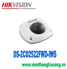 CAMERA IP WIFI DOME HỒNG NGOẠI 2.0 MEGAPIXEL HIKVISION DS-2CD2522FWD-IWS