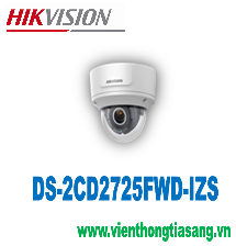 CAMERA IP DOME HỒNG NGOẠI 2.0 MEGAPIXEL HIKVISION DS-2CD2725FWD-IZS CAMERA IP DOME HỒNG NGOẠI 2.0 MEGAPIXEL HIKVISION DS-2CD2725FWD-IZS