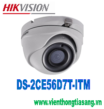 CAMERA HD-TVI DOME HỒNG NGOẠI 2.0 MEGAPIXEL HIKVISION DS-2CE56D7T-ITM CAMERA HD-TVI DOME HỒNG NGOẠI 2.0 MEGAPIXEL HIKVISION DS-2CE56D7T-ITM