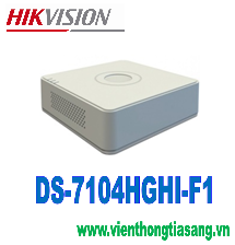 ĐẦU GHI HÌNH HD-TVI 4 KÊNH TURBO 3.0 HIKVISION DS-7104HGHI-F1 ĐẦU GHI HÌNH HD-TVI 4 KÊNH TURBO 3.0 HIKVISION DS-7104HGHI-F1