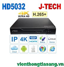 ĐẦU GHI HÌNH IP J-TECH HD5032