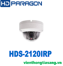 CAMERA IP DOME HỒNG NGOẠI 2.0 MEGAPIXEL HDPARAGON HDS-2120IRP