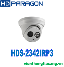CAMERA IP DOME HỒNG NGOẠI 4.0 MEGAPIXEL HDPARAGON HDS-2342IRP3