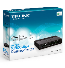 Switch TP-Link 16 Port TL-SF1016DS Switch TP-Link 16 Port TL-SF1016DS