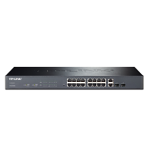 Switch thông minh 16 cổng 10/100Mbps + 2 cổng Gigabit TL-SL2218 Switch thông minh 16 cổng 10/100Mbps + 2 cổng Gigabit TL-SL2218