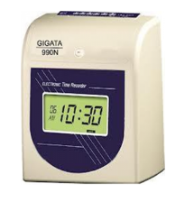 Máy Chấm Công Thẻ Giấy Gigata 990N Máy Chấm Công Thẻ Giấy Gigata 990N