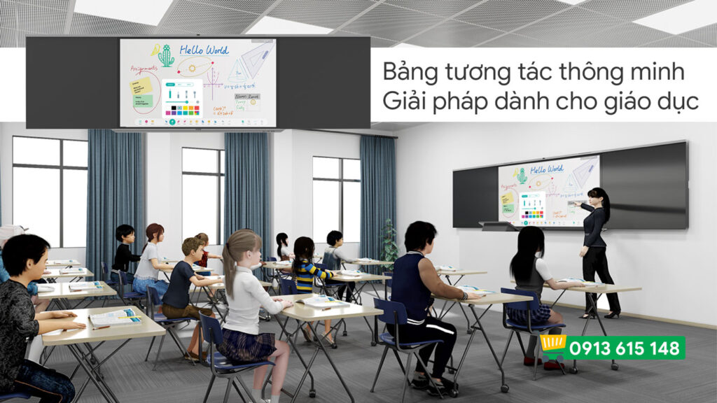 Bảng Tương Tác Thông Minh B8610 – Giải pháp dành cho giáo dục